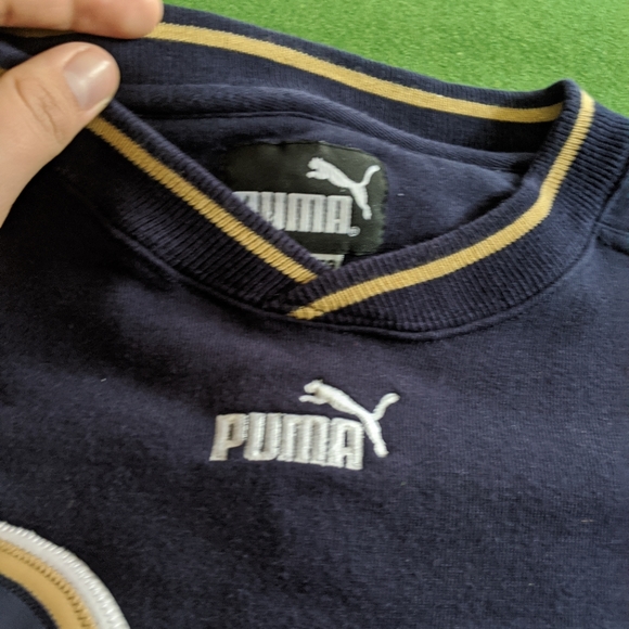 Puma NFL St Louis Rams Crewneck Sweatshirt Navy XL - Picture 6 of 8